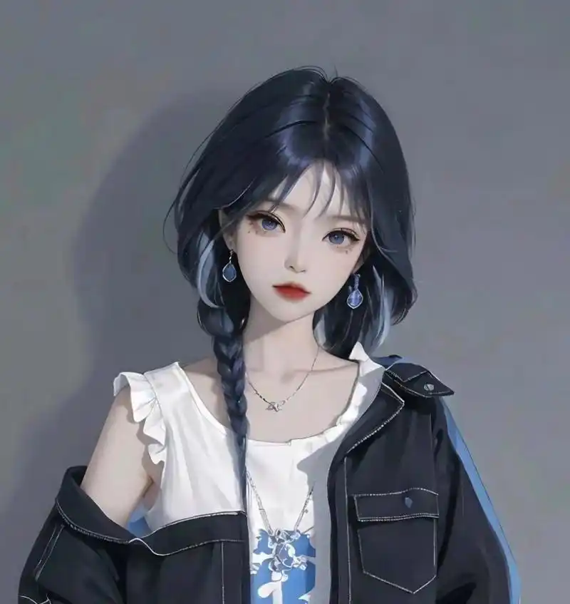 国风元素清冷系女生头像