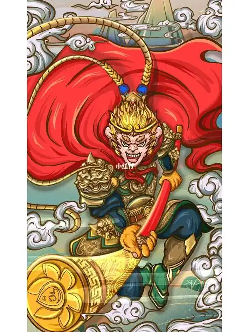 国风插画|齐天大圣🐒