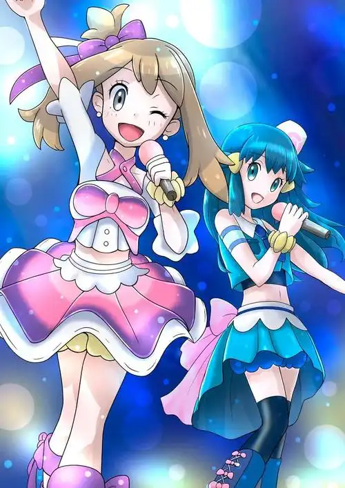 目标是成为神奇宝贝协调训练家的小遥和小光