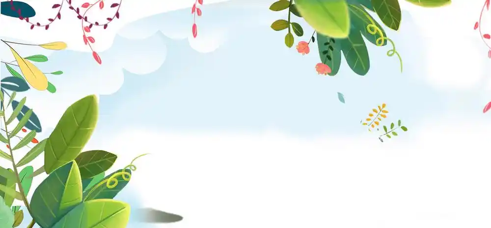 春天海报背景psd背景