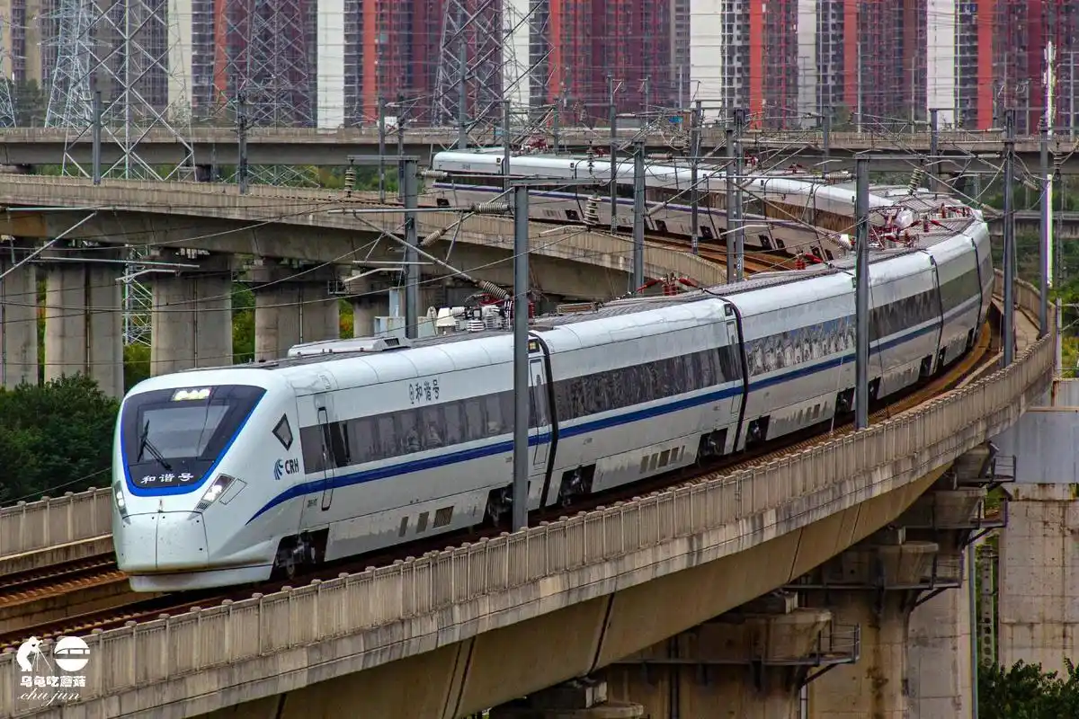 老crh1e型卧铺动车组告别南翔动车所.#交通强国铁路先行  - 抖音