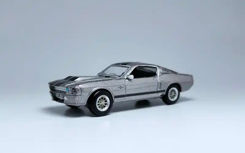 一分钟玩具开盒-绿光车模1967福特野马爱莲娜ford mustang eleanor开