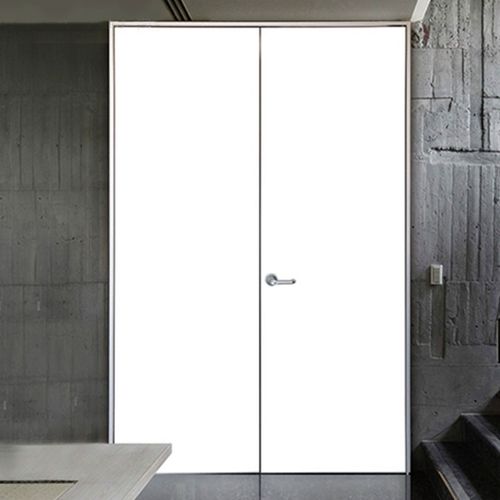 卧室门极简门窄边细边框北欧风玻璃隐形门卫生间平开门