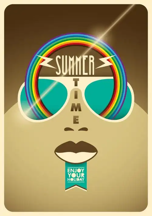 夏季创意设计海报平面广告素材免费下载(图片编号:7874990)-六图网