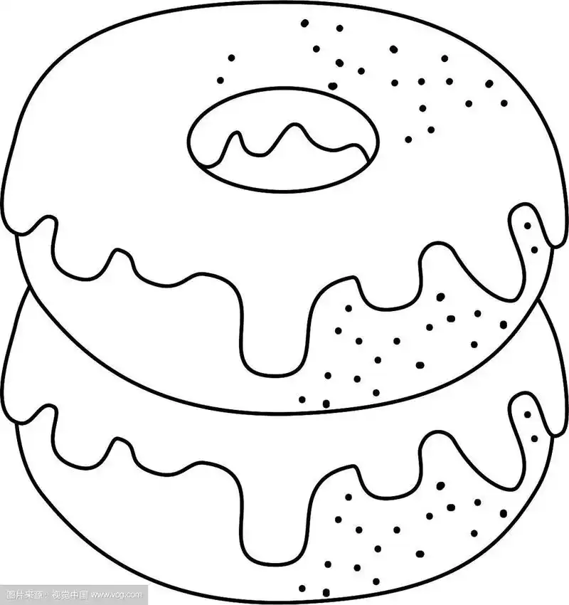 可爱的甜甜圈图标