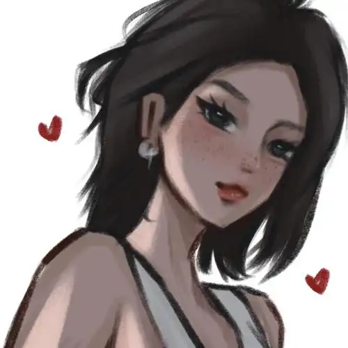 9215二改9315头像#may  #卡通头像  #头像约稿  #雀斑女孩