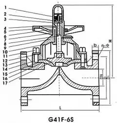 g41f塑料隔膜阀 - 上海华钢阀门厂