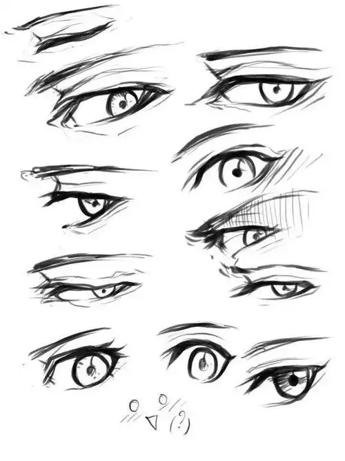 【眼睛线稿】终有一款是你的最爱