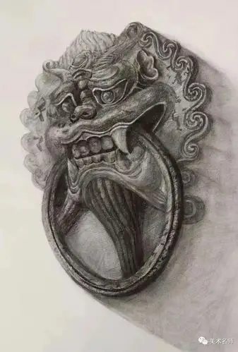 大连第15中学高二精微素描这都可以媲美相机了