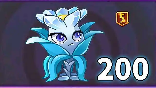 pvz2植物测评 冰雪女王水晶兰!