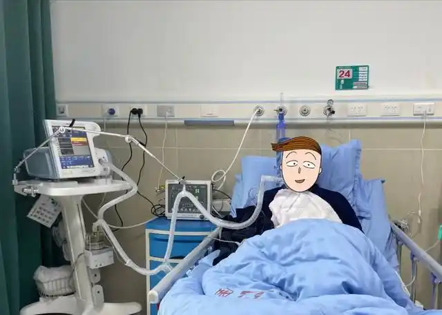 阆中市中医医院内六科在临床上首次使用无创呼吸机