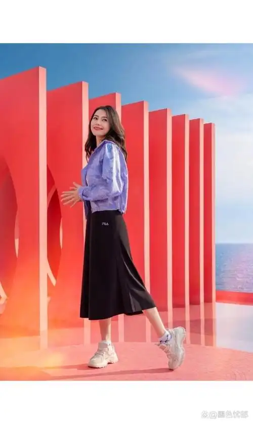 fila时尚运动代言人高圆圆