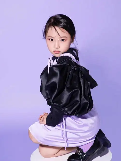 儿童模卡客片分享潮童系列平面模卡