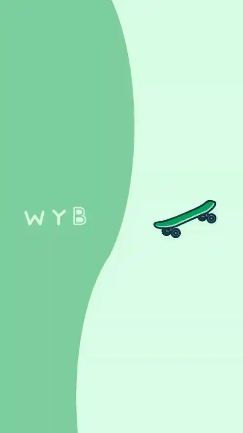 左右分屏的微信聊天壁纸_背景