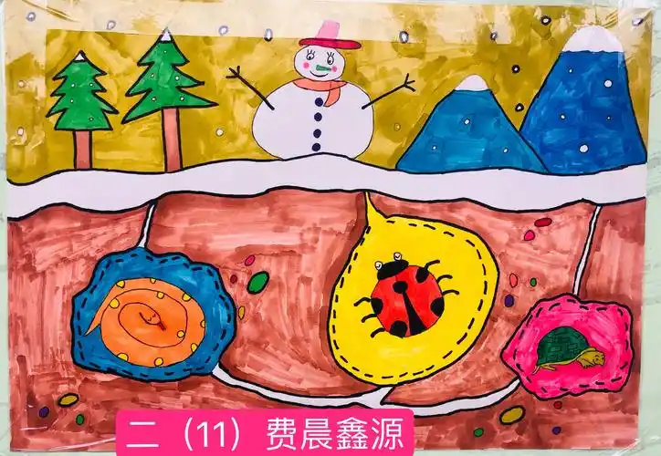 心灵是一棵会开花的树——泗洪育才实验学校小学部二年级儿童画集锦