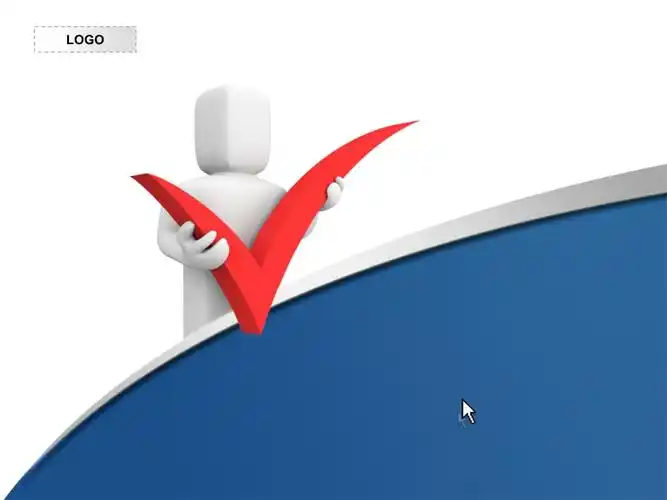 对勾小人商务ppt模板.ppt 3页