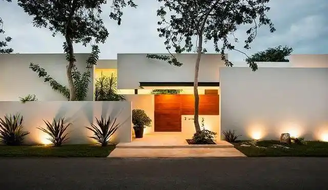 云栖建筑丨43款乡村别墅入口设计,让你回家"仪式感"拉满