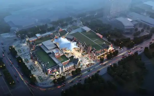 华夏幸福基业鸟瞰图