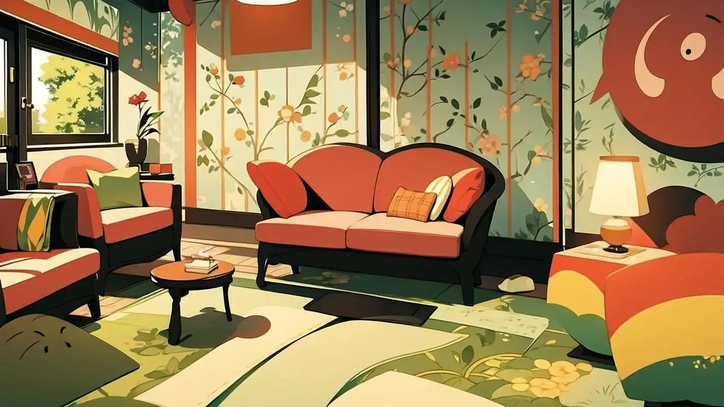 92家庭客厅壁纸精选99 想给家里的客厅换种风格吗?