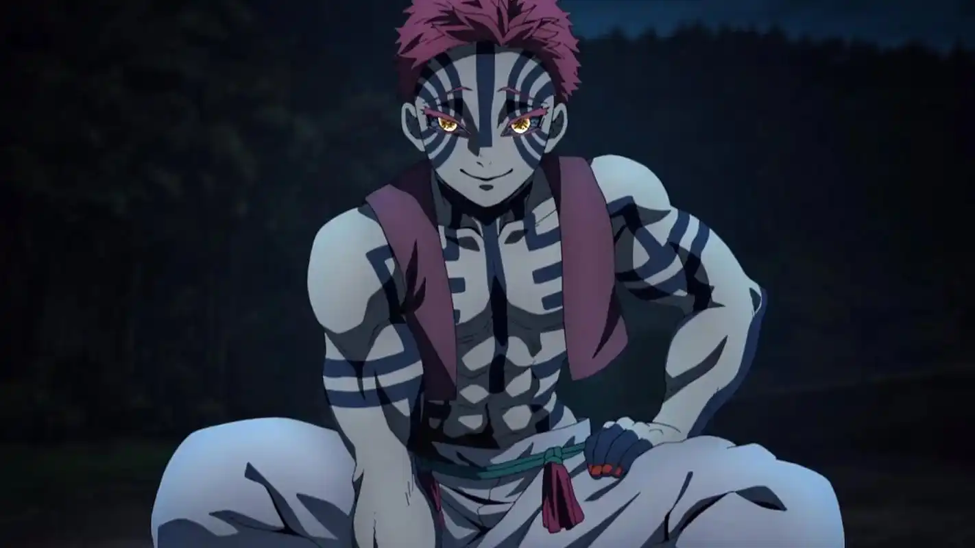 鬼灭之刃无限列车 #猗窝座 猗窝座因为喜欢恋雪所以从不吃女 - 兑音