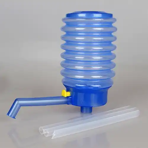 奇帝(qd)净水滤芯/净水龙头 蓝色款泵水器 奇帝桶装水压水器 泵水器