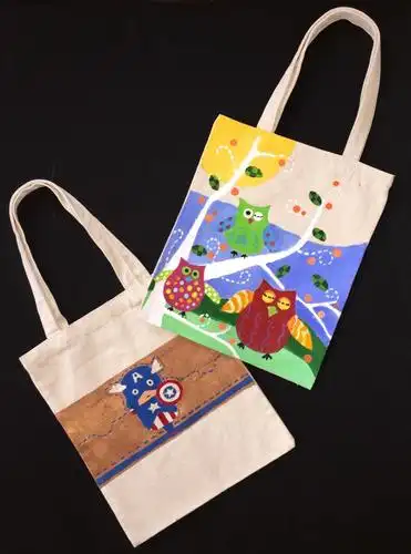 【轻松手绘帆布袋】文艺交友美食 体验活动 by artnomad