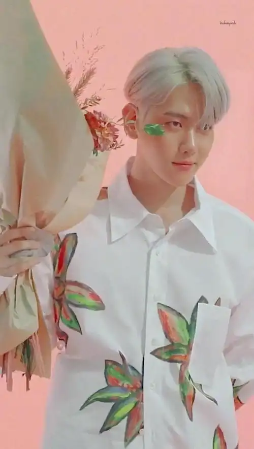 exo边伯贤桃花眼妆小傲娇,手捧鲜花变身帅气男友,粉丝看了想嫁