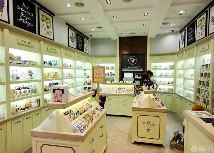 温馨小型化妆品店面装修图片大全