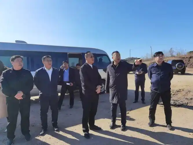 刘占元到绥中县垃圾发电项目现场办公