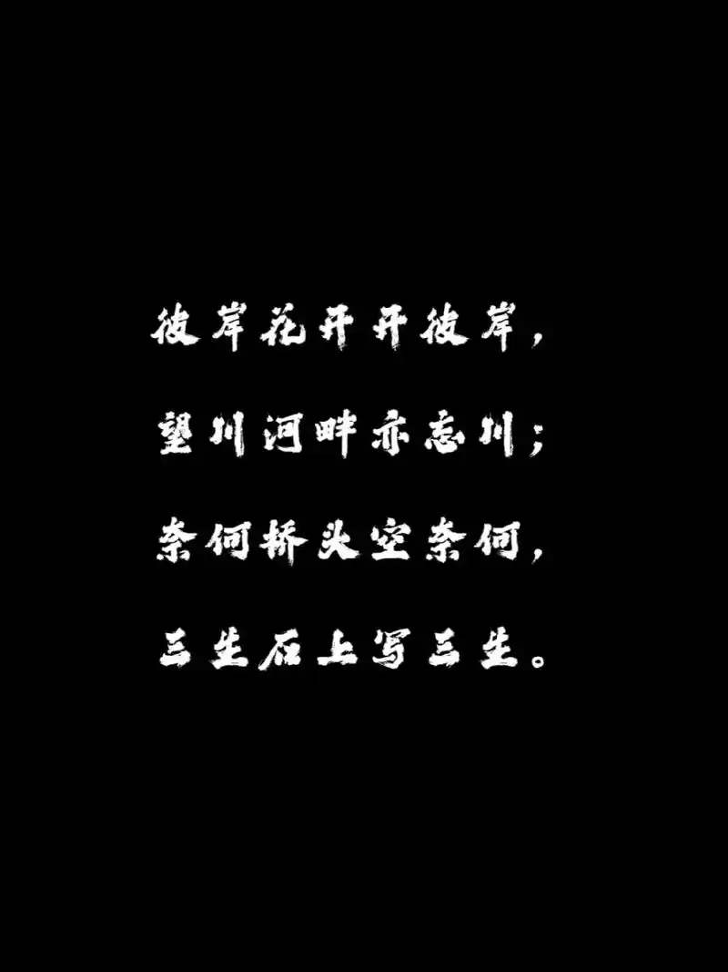 彼岸花花语:无尽的思念,绝望的爱情 彼岸花开开彼岸,望川河畔 - 抖音