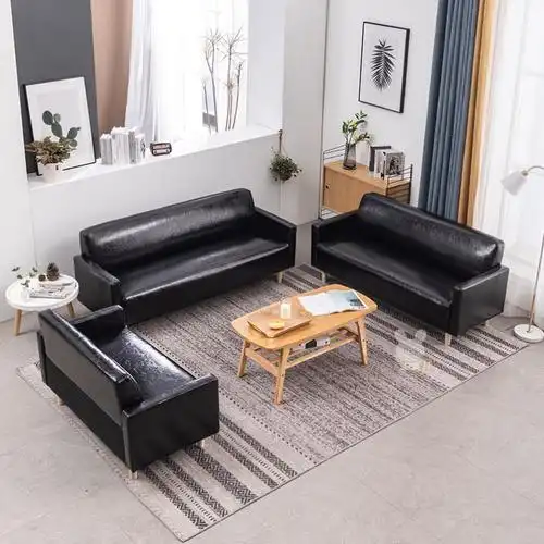 服装店美容院沙发接待休闲三人简约现代时尚韩式店铺用店面