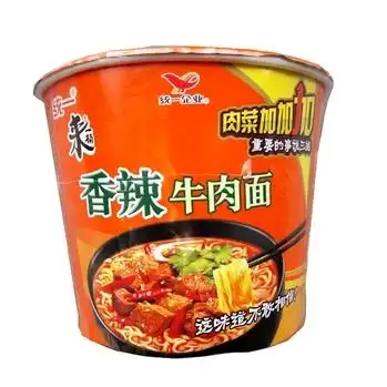 统一 香辣牛肉面 105g*12桶 方便面