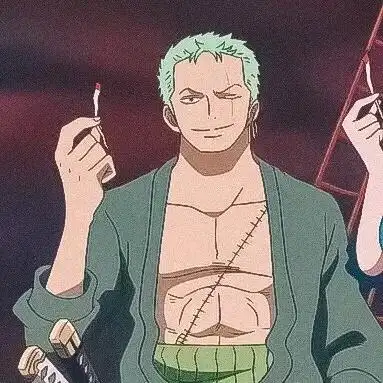 草帽团三大主力情侣头像(索隆篇)