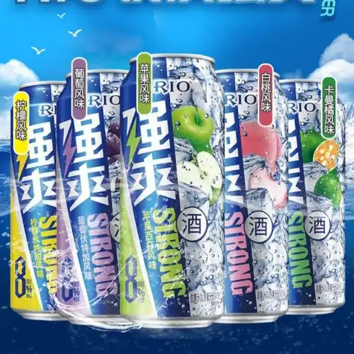 锐澳强爽大拉/卡曼橘味500ml