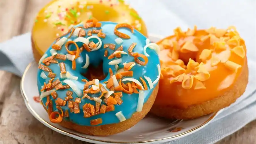 甜甜圈,釉面,甜点 壁纸