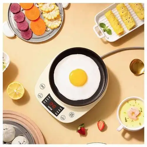 小浣熊煮蛋器可预约全自动断电定时小型鸡蛋家用早餐机蒸蛋机