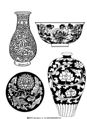 简笔画陶瓷花瓶的简笔画加图案瓷器制作流程简笔画跪着的大臣简笔画