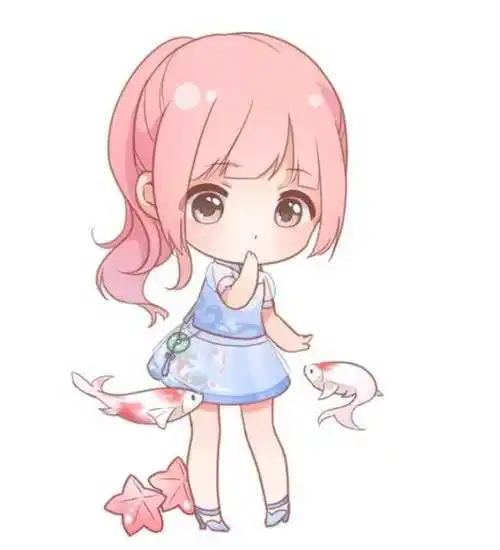 双鱼座超可爱卡通图像 唯美可爱头像(6)_唯美图片