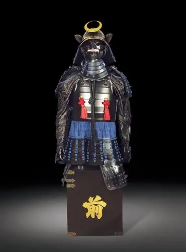 0752清日本将军盔甲一套