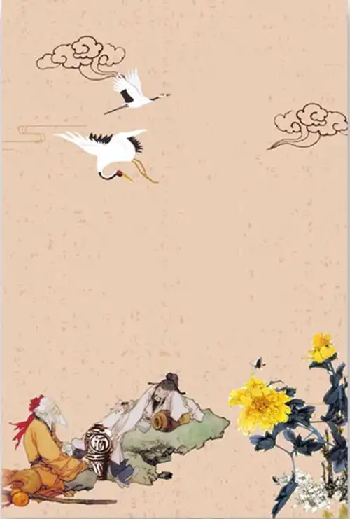 手绘古风海报素材 无水印 - 堆糖,美图壁纸兴趣社区