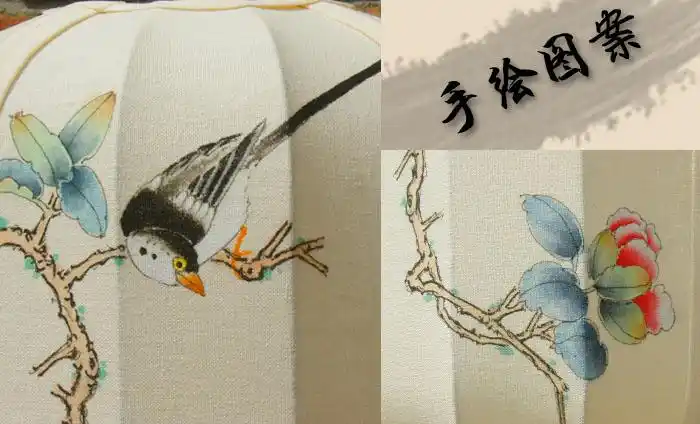 灯罩所用布料:亚麻; 在众多的麻,棉织物中,亚麻布是最理想的优选画布