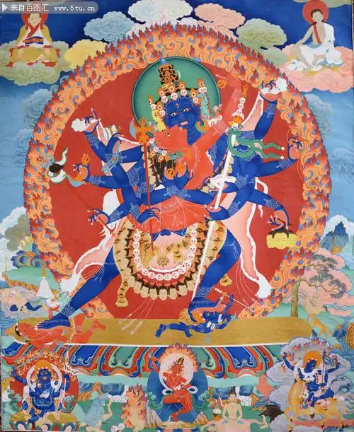 胜乐金刚唐卡高清下载