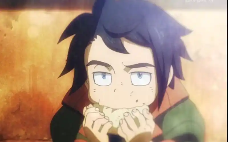 [巴巴托斯]  三日月  不打架了   饿了,等我吃完再打