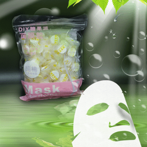 纯棉压缩面膜 面膜纸大号补水一次性diy工具 面膜100粒装 有眼帘
