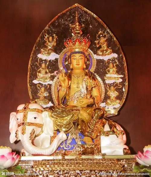 普贤菩萨像图片