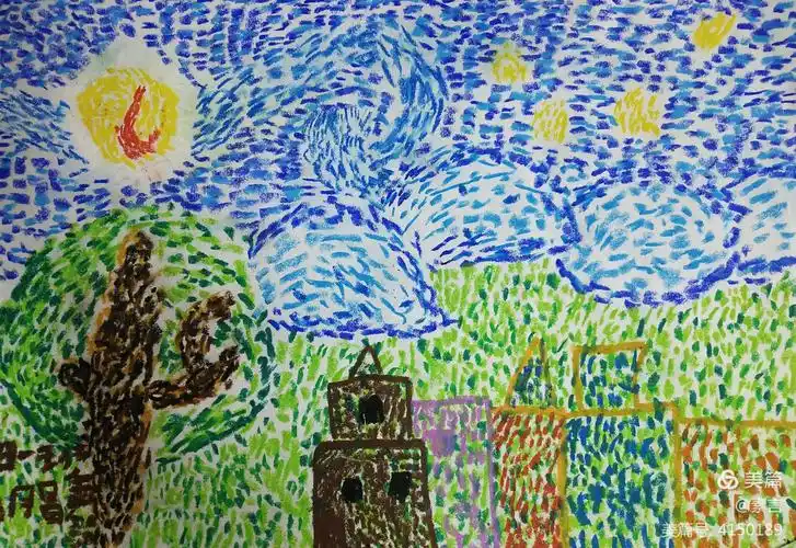 其它 冷色 印象 点彩 写美篇  学生——点彩画到底怎样才是好?