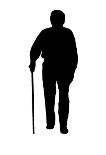 求老年妇女剪影图_百度知道