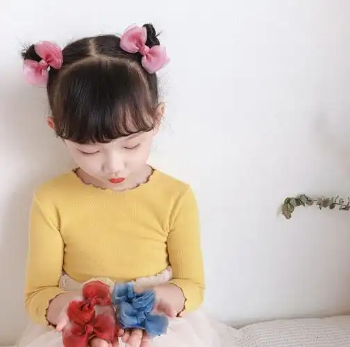 可爱的儿童哪吒头发型小孩哪吒头怎么扎法步骤