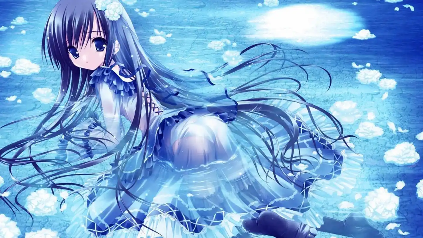 唯美动漫美女图片合集电脑桌面壁纸第二辑高清大图预览1920x1080_卡通