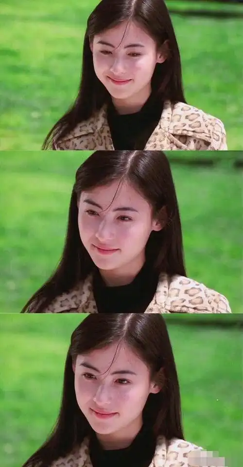 张柏芝年轻时带一点婴儿肥,颜值真的是无人能敌!